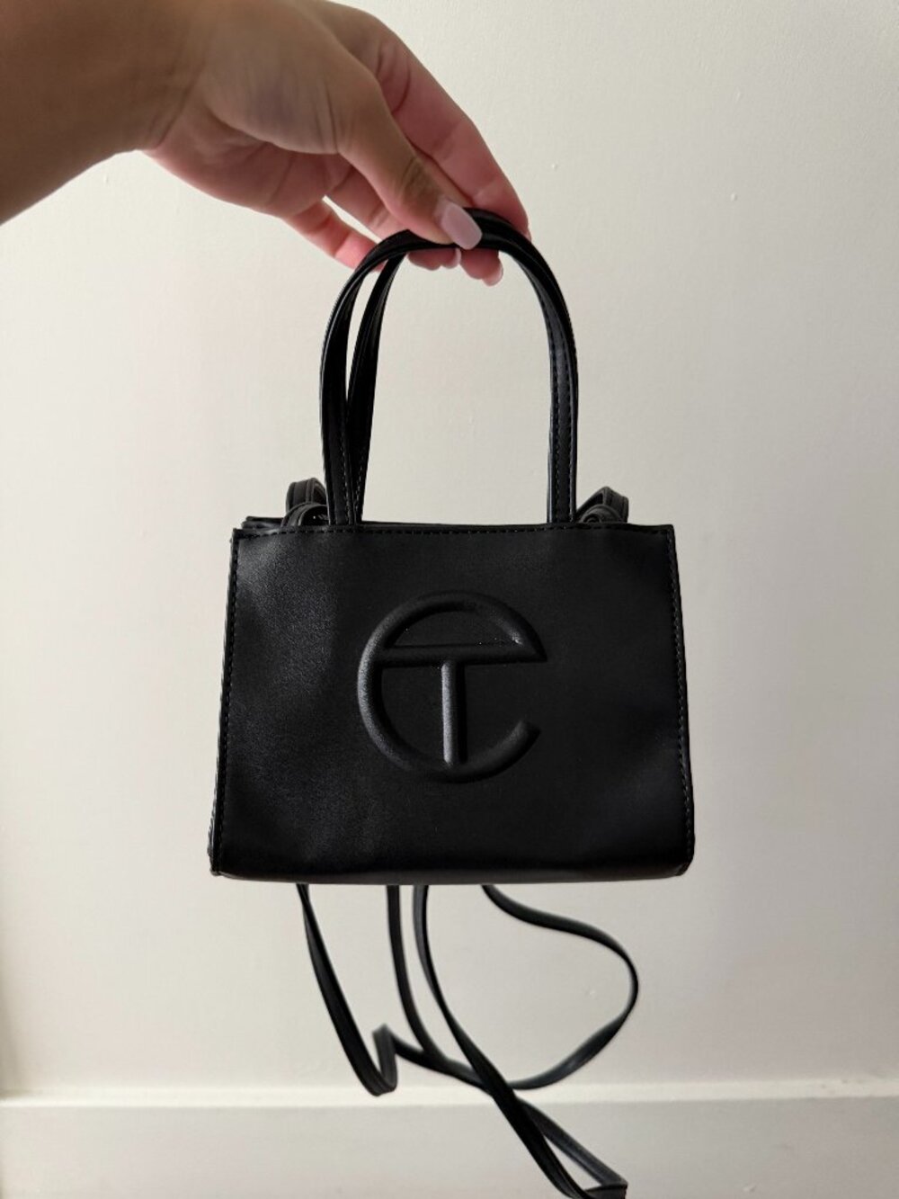 Telfar Small Shopping Bag Black
